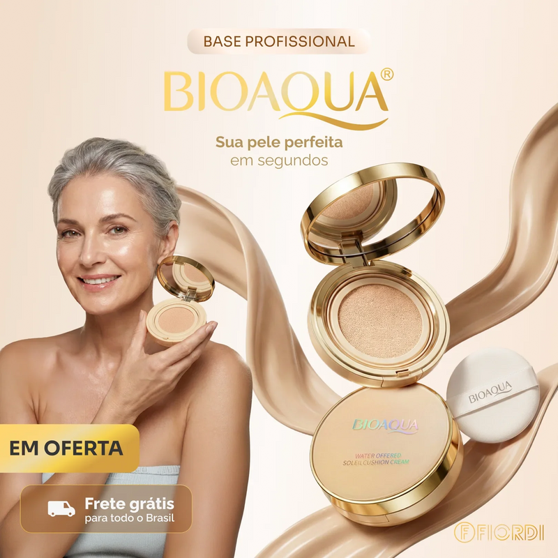 Base Profissional BioAqua - tom Claro