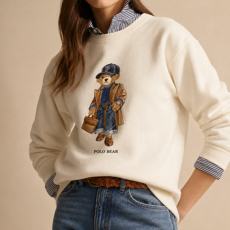 Moletom Feminino Polo Bear
