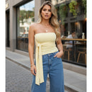 Blusa Feminina Tomara que Caia com Amarração