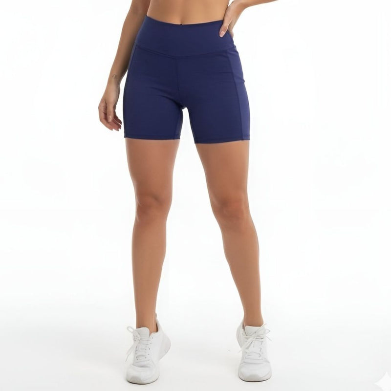 Bermuda Fitness Feminina de Cintura Alta