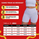 Bermuda Fitness Feminina de Cintura Alta