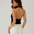 Blusa Feminina Frente Única Gola Alta