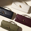 Bolsa Feminina Trançada com Alça Ajustável