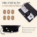 Bolsa Feminina Trançada com Alça Ajustável