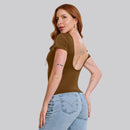Kit 3 Blusas Femininas Costas Nuas