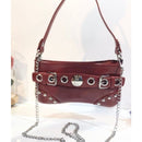 Bolsa Transversal Y2K com Corrente