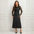 Conjunto Feminino Body Tule e Vestido Longuete