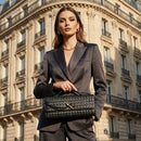 Bolsa Feminina Trançada com Alça Ajustável