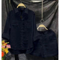 Conjunto Feminino Camisa e Shorts em Linho