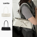 Bolsa de Ombro Feminina com Laço