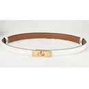Cinto Feminino em Couro com Fivela