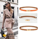 Cinto Feminino em Couro com Fivela