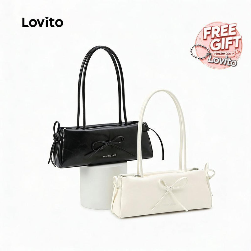 Bolsa de Ombro Feminina com Laço