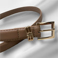 Cinto Feminino com Fivela Dourada